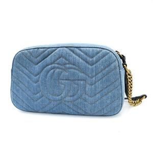 Gucci Denim Bag GG Marmont Shoulder